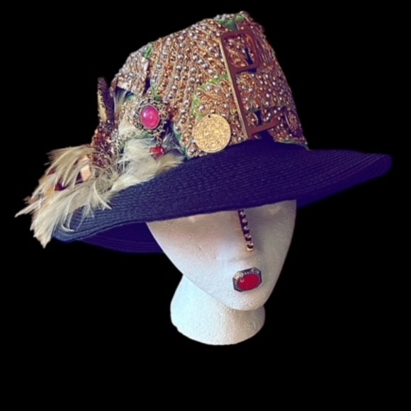Custom Multi Sided “Jaipur Nights” Hat main image 4